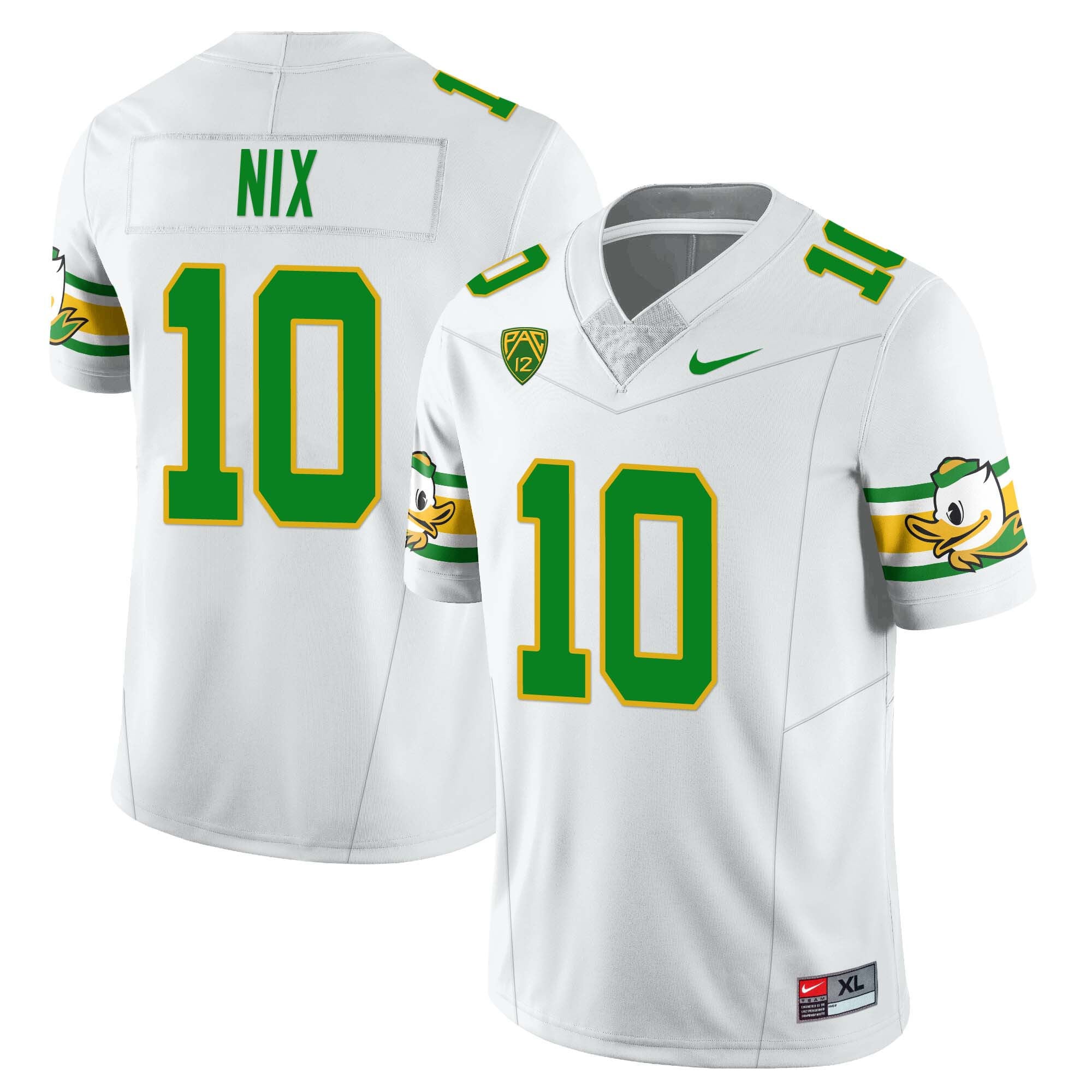 Men’s Oregon Ducks ‘Mighty Oregon’ Throwback Football Jersey – All Stitched
