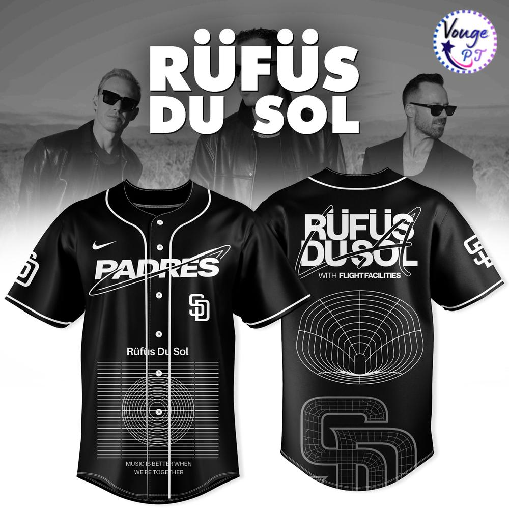 San Diego Padres x Rüfüs Du Sol 2026 Baseball Jersey