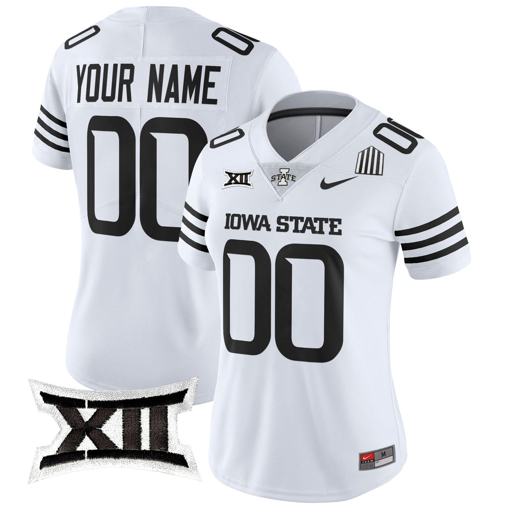 Iowa State Cyclones 2025 Vapor Limited Custom Jersey - All Stitched