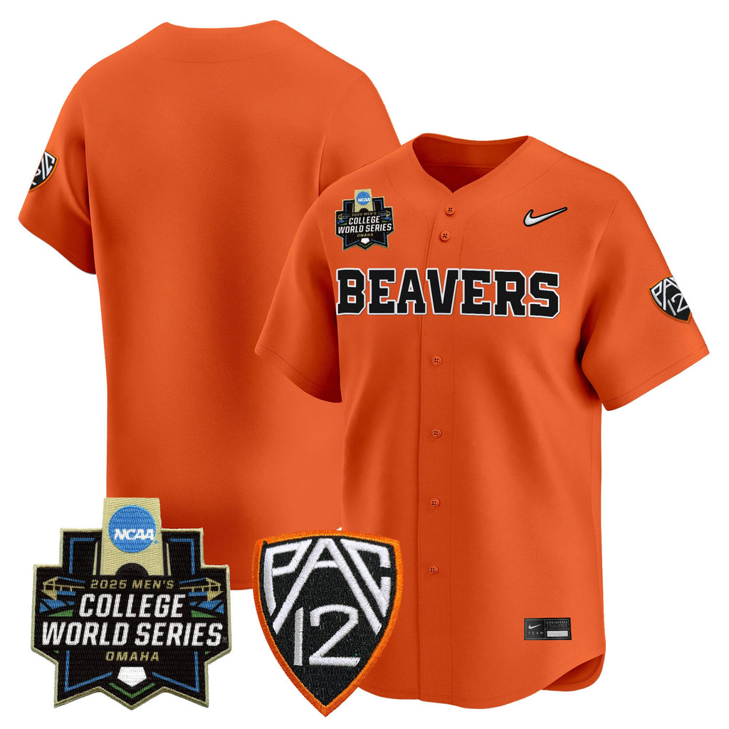 Women's Oregon State Beavers 2025 World Series Vapor Premier Limited Jersey - All Stitched