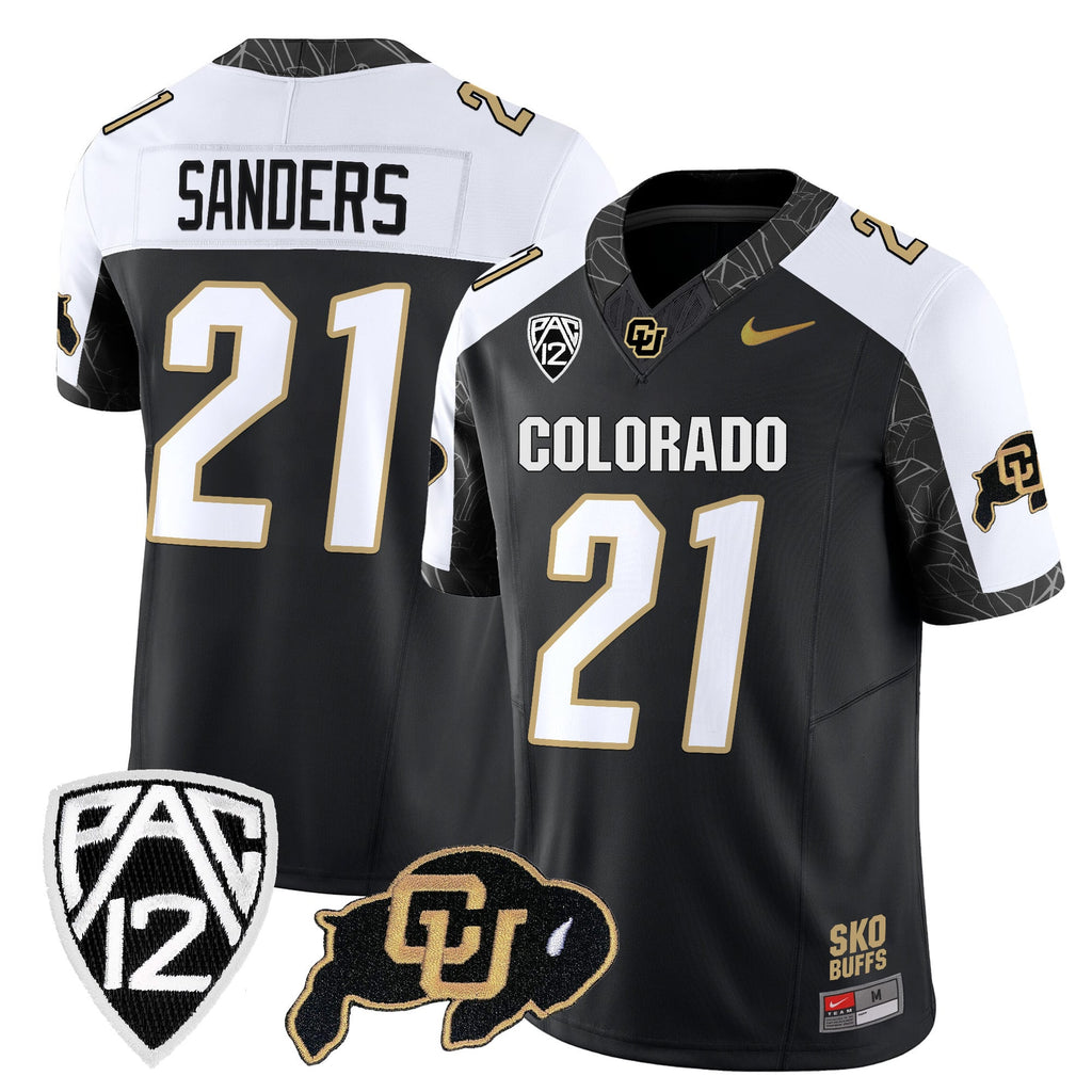 Men's Colorado Buffaloes Rocky Style Vapor Limited Jersey - All Stitched
