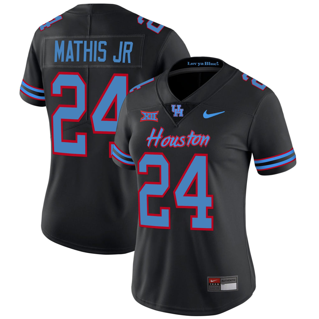 Women's Houston Cougars 2023 Oilers Inspired Vapor Jersey - All Stitched