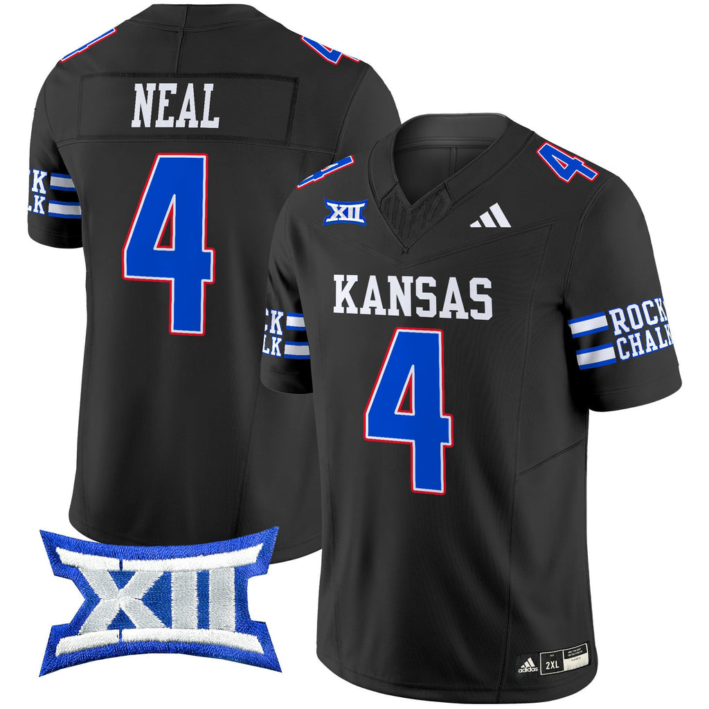 Men's Kansas Jayhawks 2024 Vapor Limited Jersey - All Stitched
